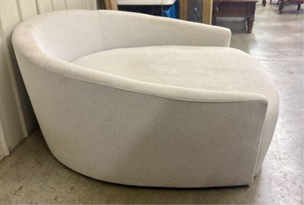 Modern Upholstered Oversized Swivel Cuddle Chair