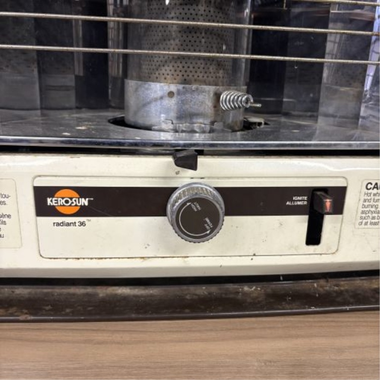 Kero-Sun Radiant 36 Portable Kerosene Heater with Owner Guide