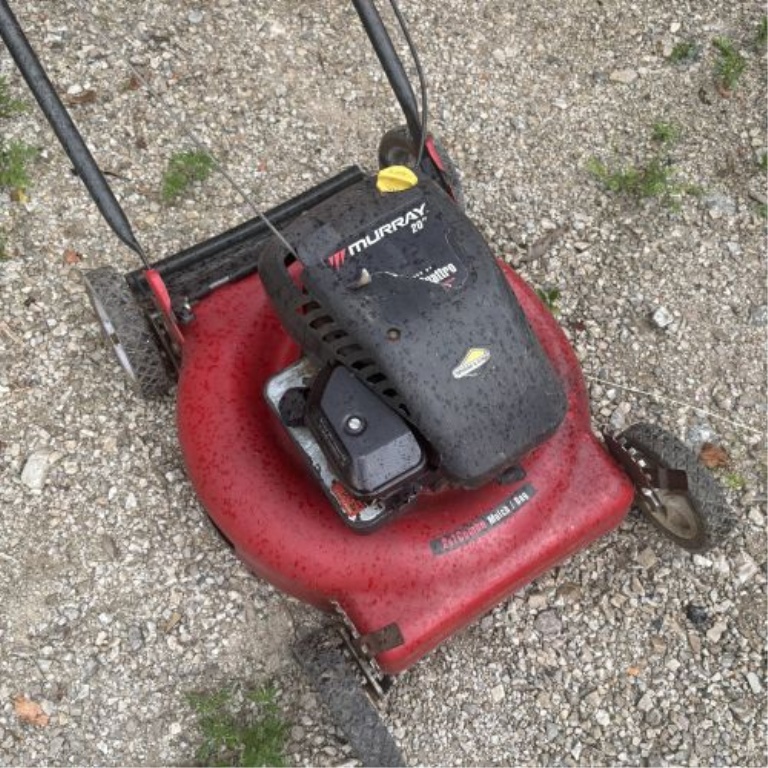 Murray 20 Inch Push Lawn Mower with Briggs and Stratton Quattro Engine