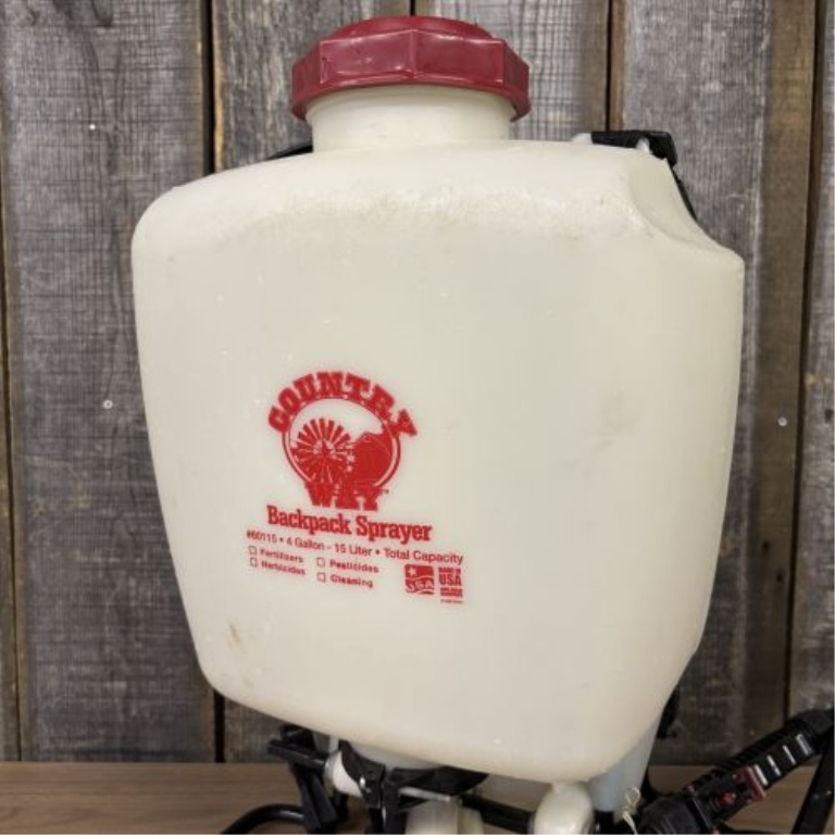 Country Way 4 Gallon Manual Backpack Sprayer Model 60115