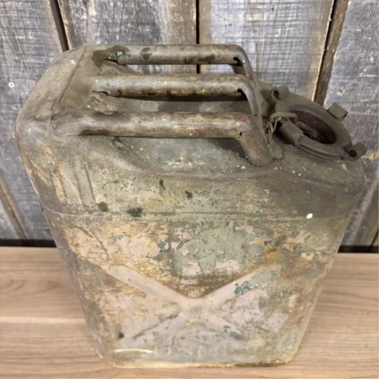 WWII-Era United States Marine Corps 5-Gallon Gasoline Jerry Can