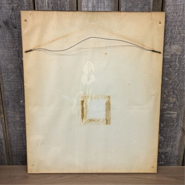 Paul Sawyier, The Hemp Breaker, Framed Print