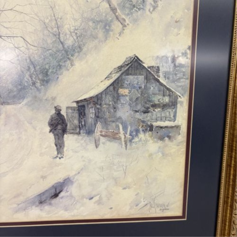 Paul Sawyier, The Blacksmith Shop, Limited Edition Print
