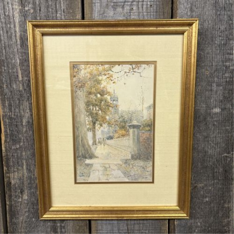 Paul Sawyier (American, 1865-1917), The Old Post Office, Limited Edition Print