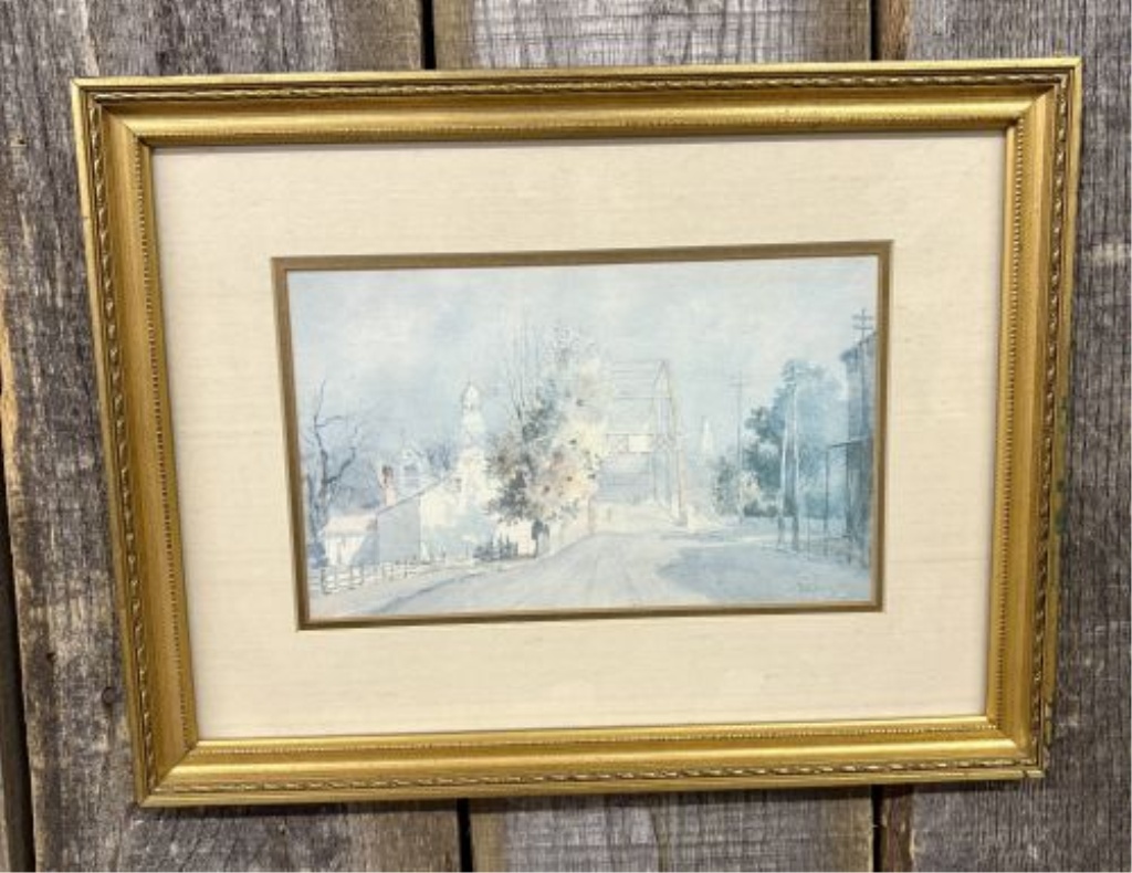 Paul Sawyier (1865-1917), The Singing Bridge, Limited Edition Print