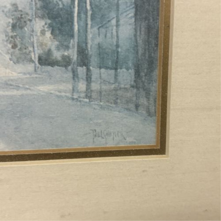Paul Sawyier (1865-1917), The Singing Bridge, Limited Edition Print
