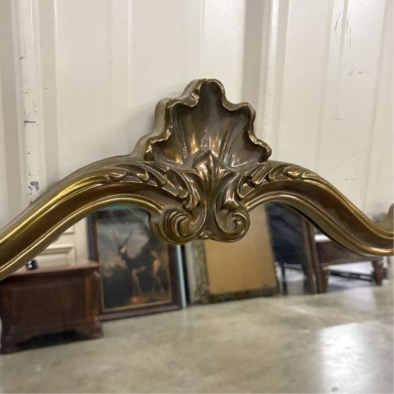Carolina Mirror Company Rococo Revival Style Gilt Wall Mirror, Dated 1990