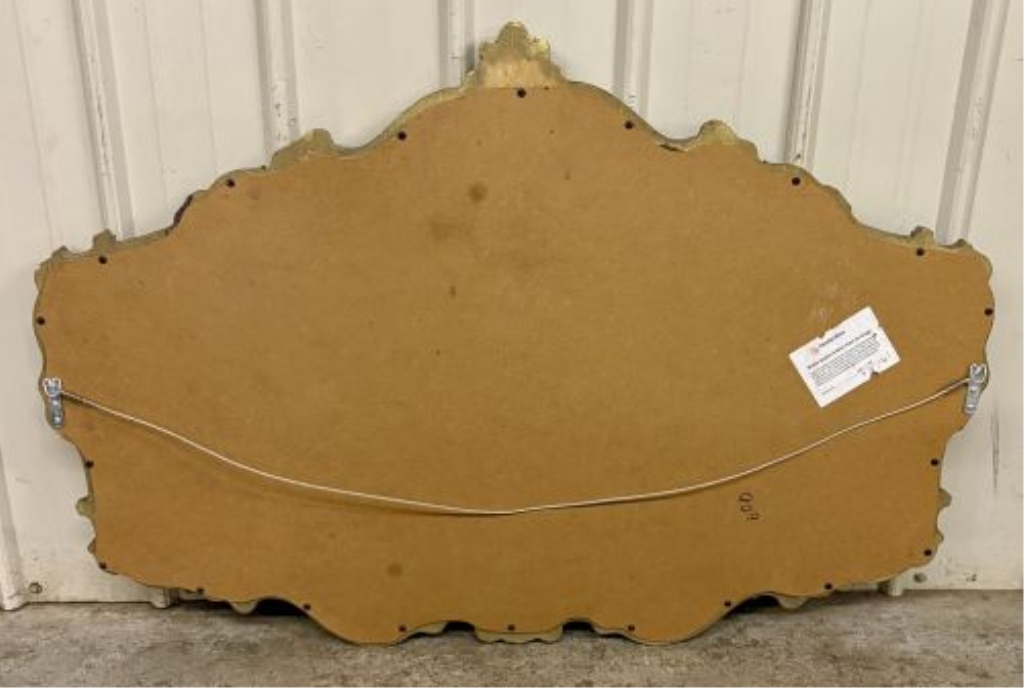 Carolina Mirror Company Rococo Revival Style Gilt Wall Mirror, Dated 1990