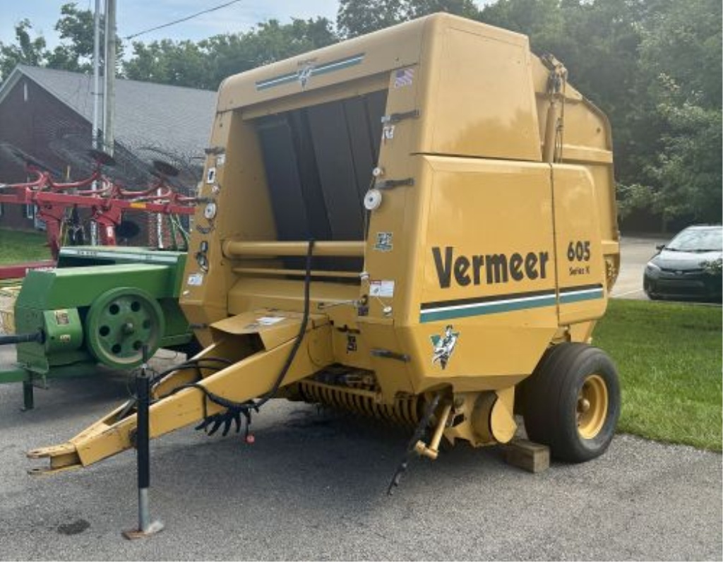 2027 Vermeer 605 Series K Round Baler w/ Monitor, no PTO Shaft