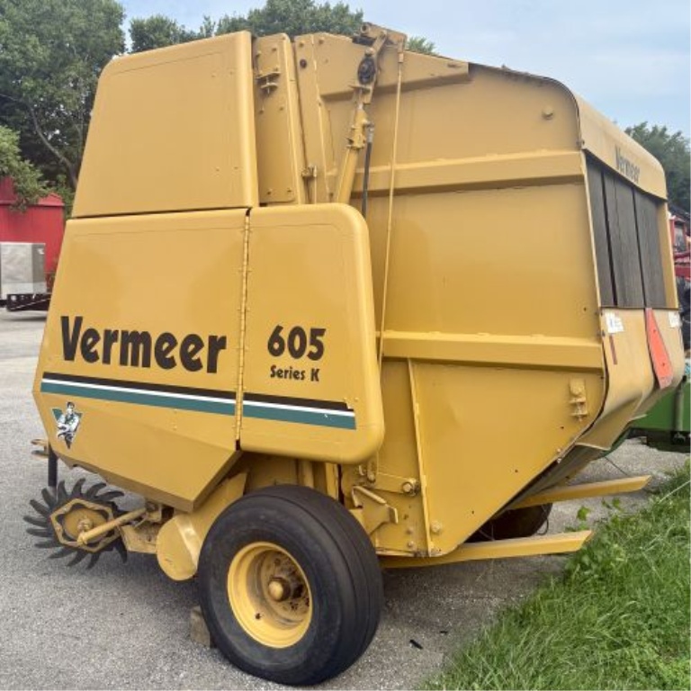 2027 Vermeer 605 Series K Round Baler w/ Monitor, no PTO Shaft