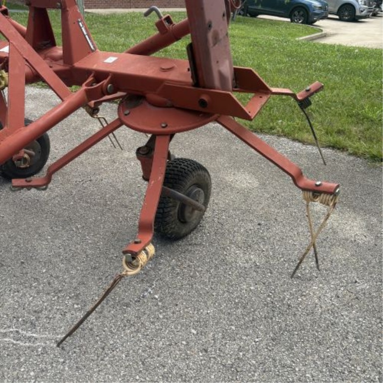 Hesston 4-Rotor Hay Tedder