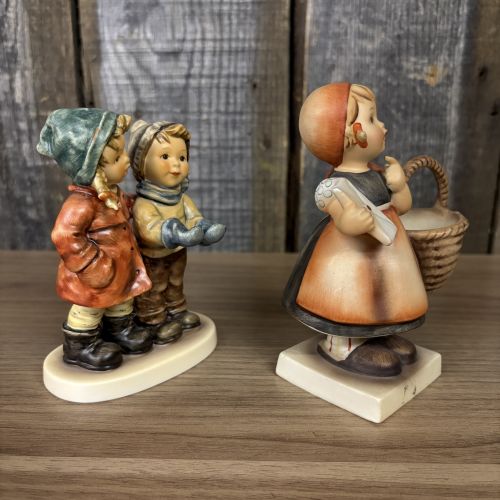 Two Goebel M.J. Hummel Porcelain Figurines, Meditation and A Star For You