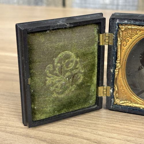 R.B. Appleby Ninth-Plate Daguerreotype Portrait of a Woman in a Thermoplastic Union Case