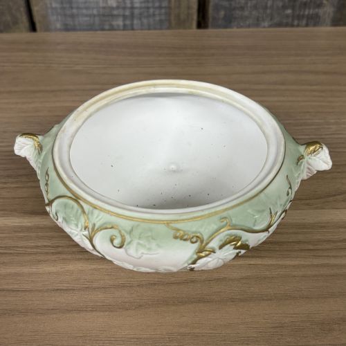 Norleans Japan Porcelain Cherub Figural Trinket Box