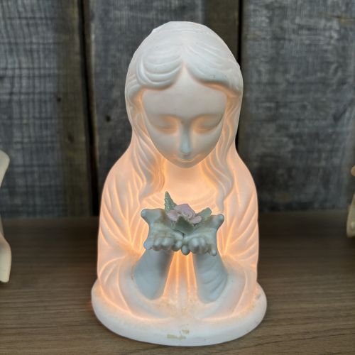 A Set of Six Enesco Foundations Religious and Inspirational Figurines by Karen Hahn