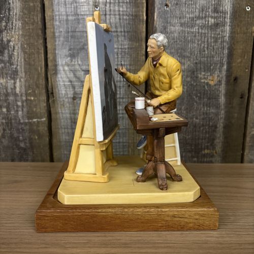 Norman Rockwell Museum Outward Bound Limited Edition Porcelain Figurine