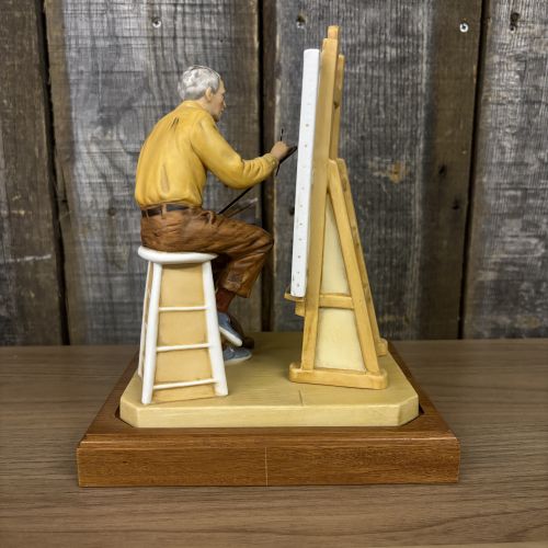 Norman Rockwell Museum Outward Bound Limited Edition Porcelain Figurine