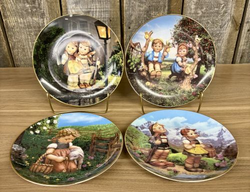 A Set of M.J. Hummel Danbury Mint Collector Plates