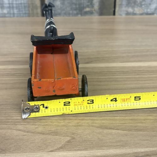 Vintage Goat-Drawn Express Wagon