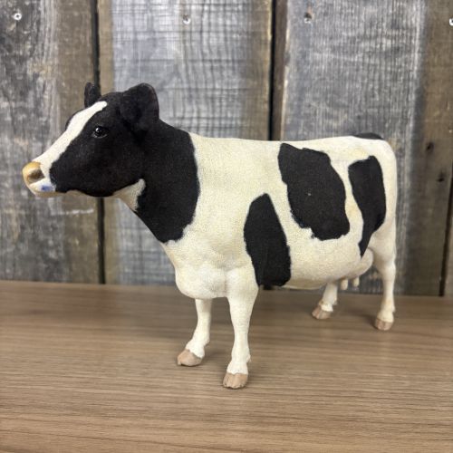 Three Vintage Holstein Cow and Calf Figurines