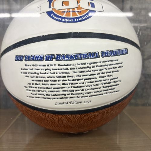 Nikco Sports University of Kentucky Wildcats 100th Anniversary Limited Edition Commemorative Basketball