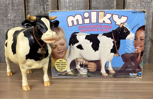 1977 Kenner Milky The Marvelous Milking Cow with Original Box