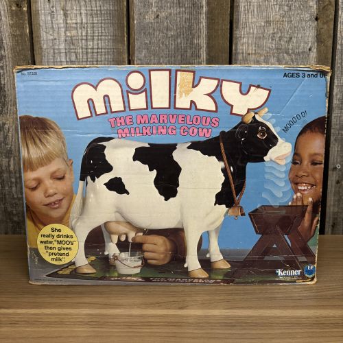 1977 Kenner Milky The Marvelous Milking Cow with Original Box
