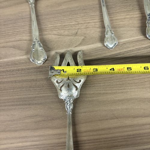 A Set of Four Wallace Grand Baroque Sterling Silver Serving Pieces