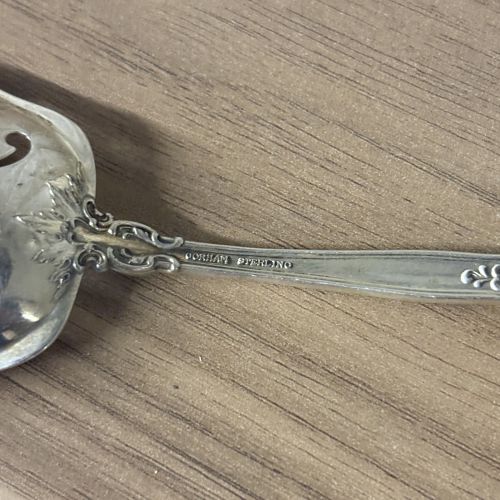 A Group of Seven Gorham Strasbourg Sterling Silver Serving Flatware Pieces