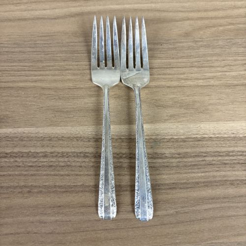 A Pair of Towle Sterling Silver Forks in the Candlelight Pattern