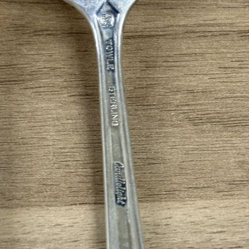 A Pair of Towle Sterling Silver Salad Forks in the Candlelight Pattern