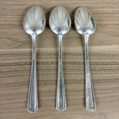 A Trio of Towle Sterling Silver Teaspoons in the Candlelight Pattern