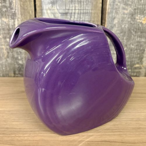 Homer Laughlin Fiesta Large Disc Pitcher in Plum Glaze