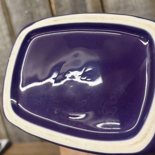 Homer Laughlin Fiesta Large Disc Pitcher in Plum Glaze