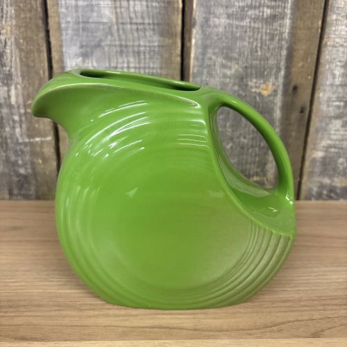 Homer Laughlin Fiesta Lemongrass Large Disk Pitcher