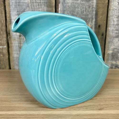 Homer Laughlin Fiesta Turquoise Large Disc Water Pitcher