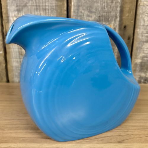 Homer Laughlin Fiestaware Turquoise Large Disk Pitcher