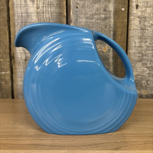 Homer Laughlin Fiestaware Turquoise Large Disk Pitcher