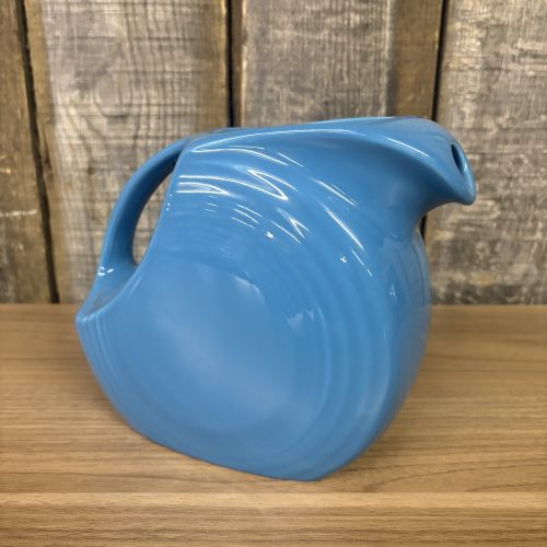 Homer Laughlin Fiestaware Turquoise Large Disk Pitcher