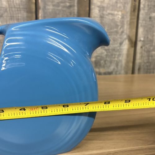 Homer Laughlin Fiestaware Turquoise Large Disk Pitcher