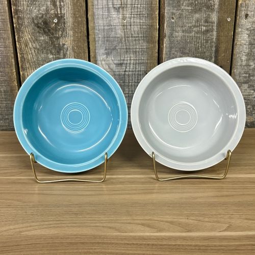 A Set of Fiesta Ceramic Large Bowls in Assorted Colors