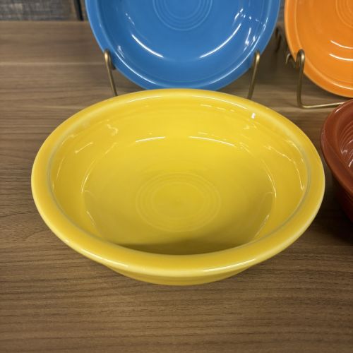 A Set of Four Homer Laughlin Fiesta Glazed Earthenware Fruit Bowls