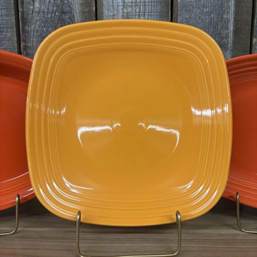 A Trio of Homer Laughlin Fiesta Ceramic Platters