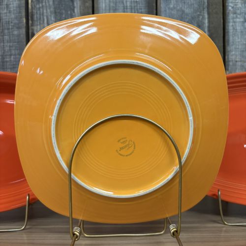A Trio of Homer Laughlin Fiesta Ceramic Platters