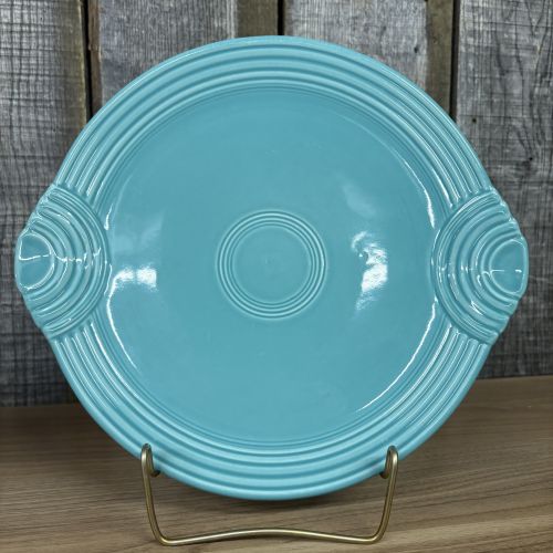Two Homer Laughlin Fiesta Ceramic Serving Platters