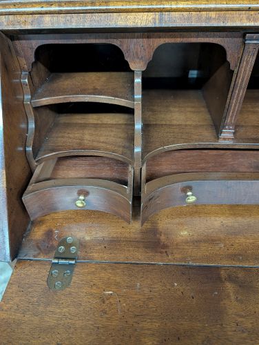 Henredon Aston Court Collection Burl Walnut Secretary Bookcase