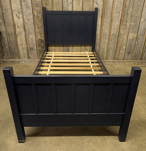 Pottery Barn Kids Camp Navy Blue Twin Bed