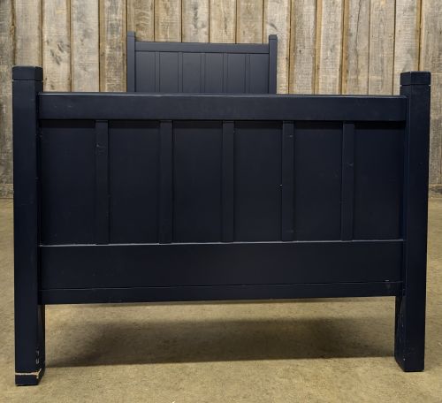 Pottery Barn Kids Camp Navy Blue Twin Bed