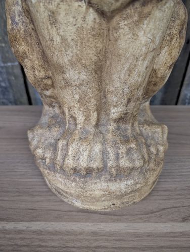 Winged Lion Saint Mark Cast Stone Column Pedestal