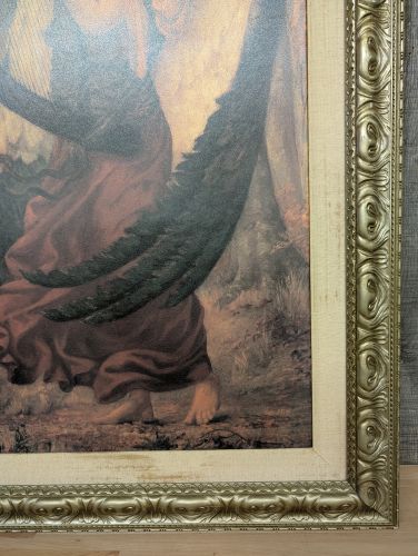 Charles Sims Titania's Awakening Textured Canvas Print